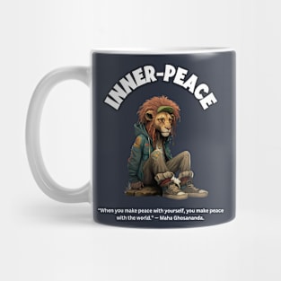 Inner-Peace Motivation -Leo Zodiac Sign Mug